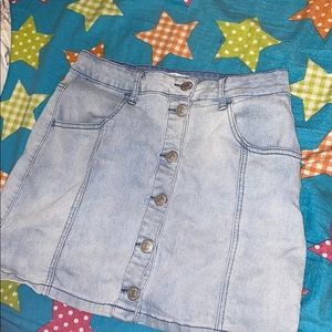 jean skirt  size 9  from rue 21